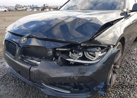 2017 BMW 330I xDrive from USA, damaged, VIN WBA8D9G57HNT90765